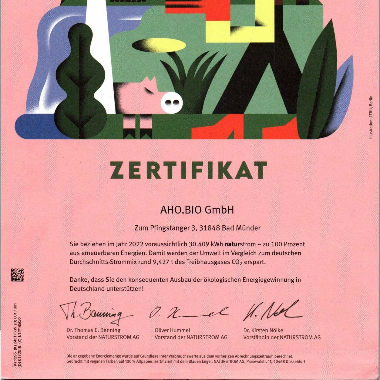 Nachhaltigkeit?