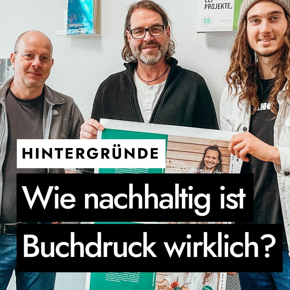 Wie nachhaltig ist Buchdruck wirklich?