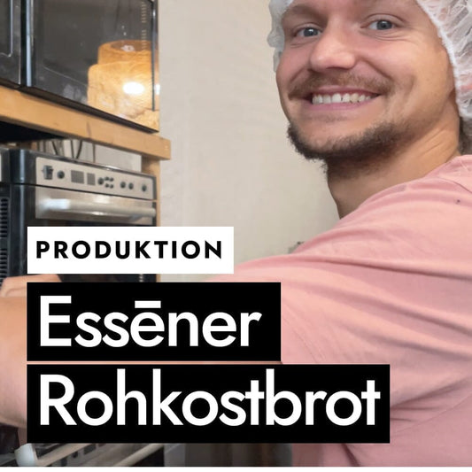 Die Produktion vom AHO Essēner Rohkostbrot