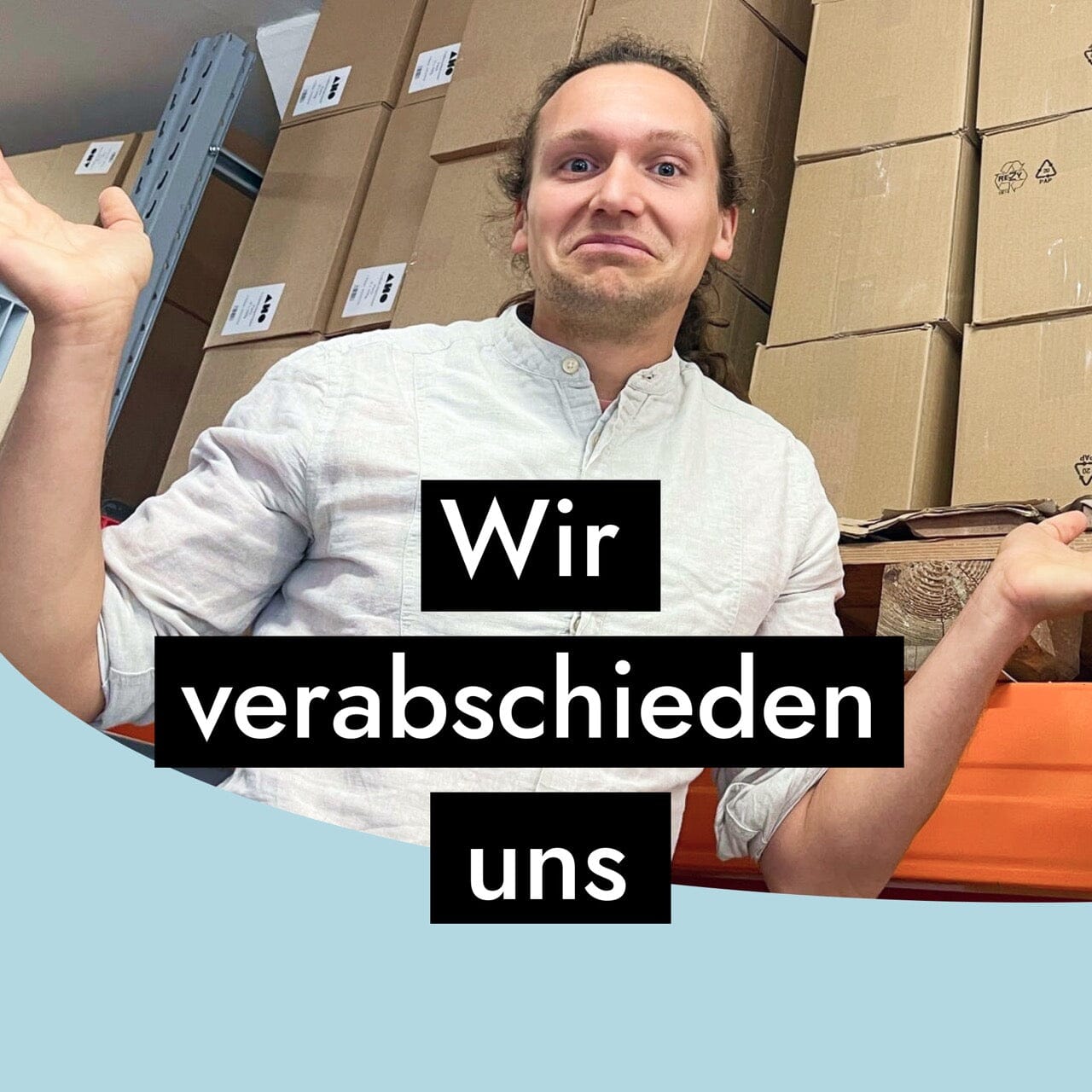 Wir verabschieden uns