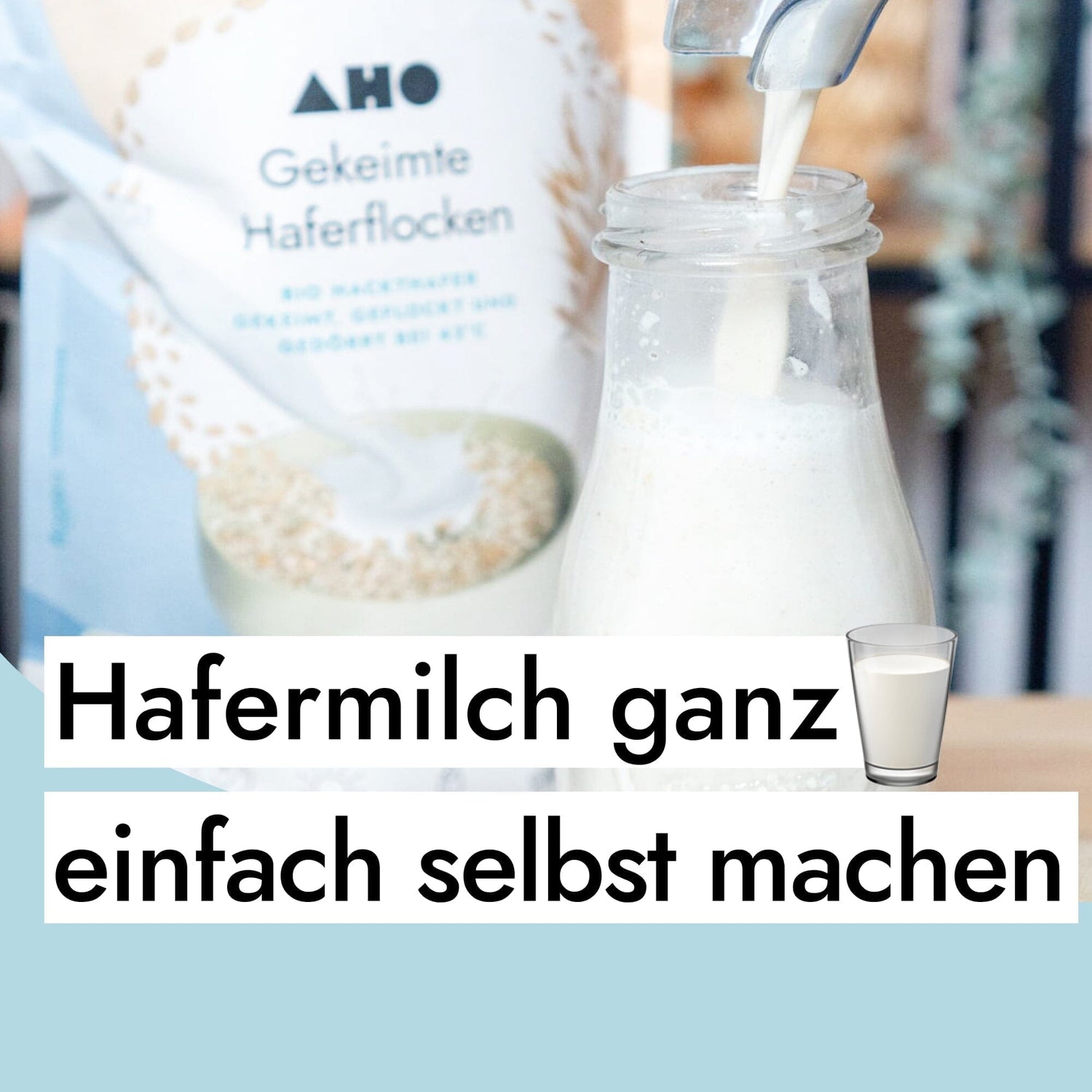 Warum ich meine Hafermilch selbst mache und wie du es auch kannst!