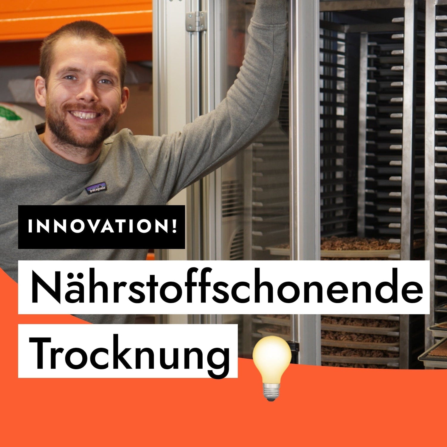 Neue Technologie zur nährstoffschonenden Trocknung ohne Frischluftzufuhr
