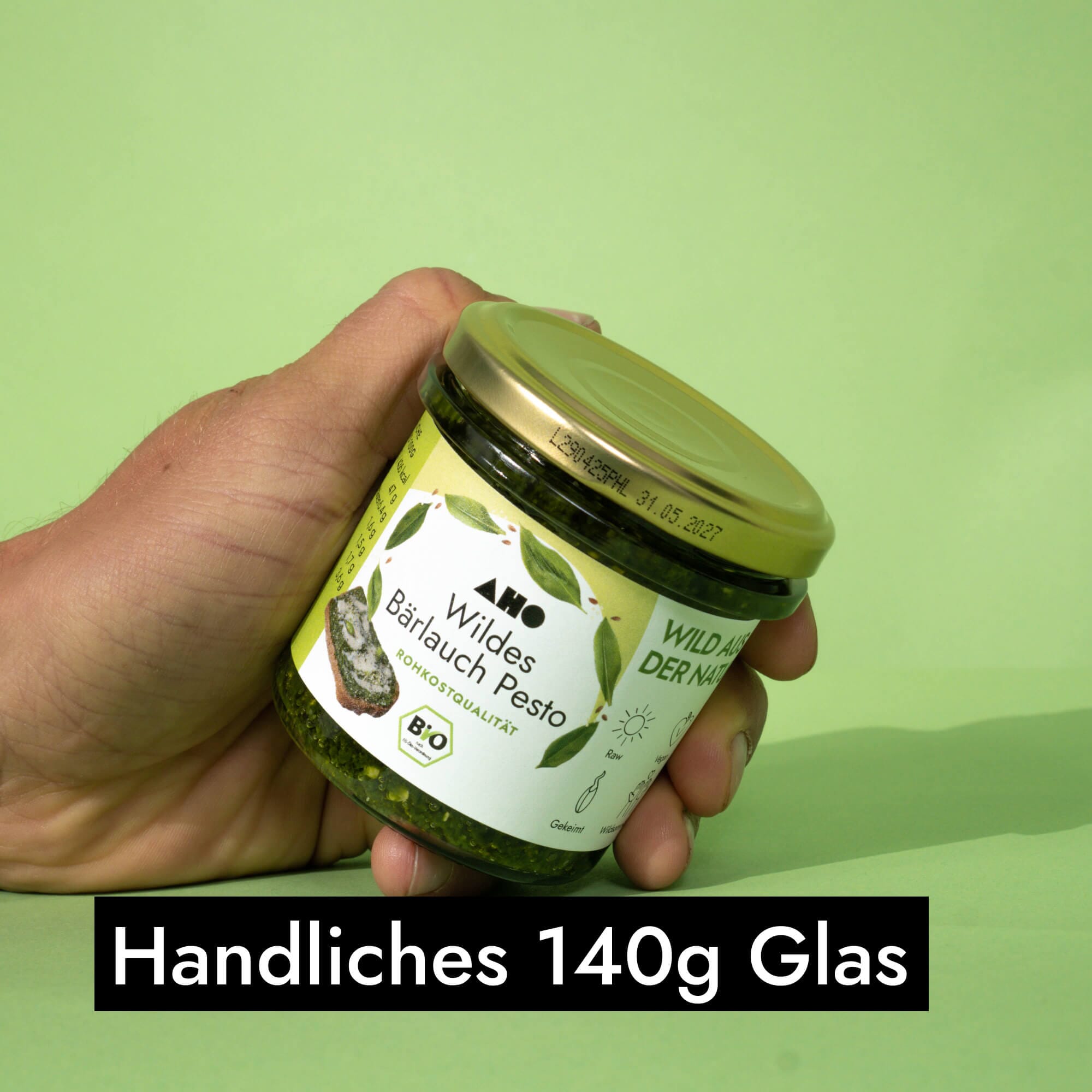 AHO Wildes Bärlauch Pesto Nüsse AHO.BIO GmbH