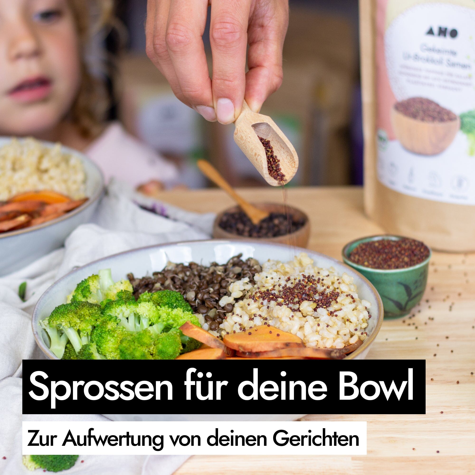 AHO Gekeimte Ur-Brokkoli Samen Ölsaaten AHO.BIO GmbH