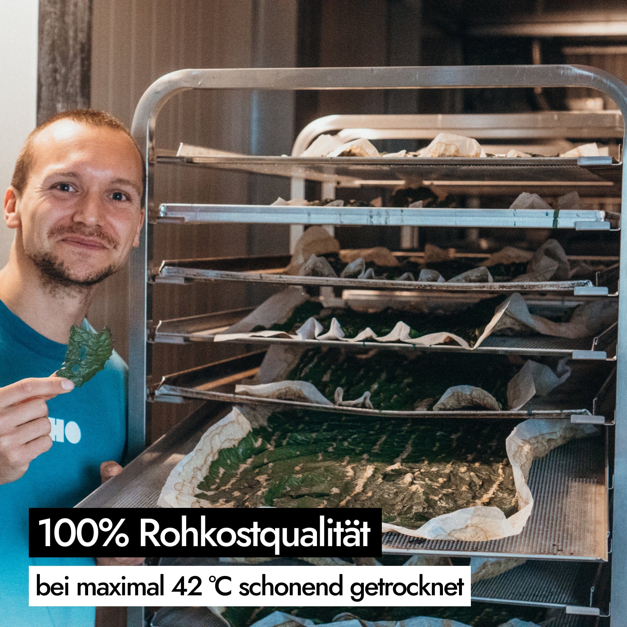 AHO Spirulina Flakes Raw Vegan Granola AHO.BIO GmbH