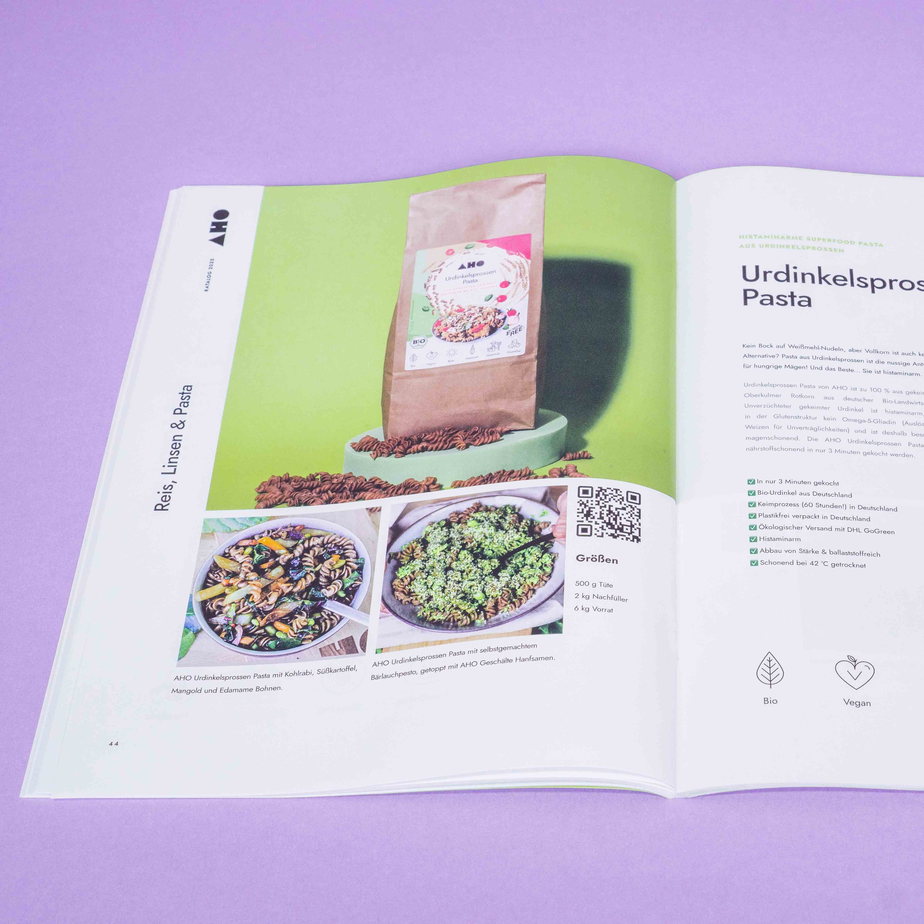 AHO Produktkatalog Printmedien AHO.BIO GmbH