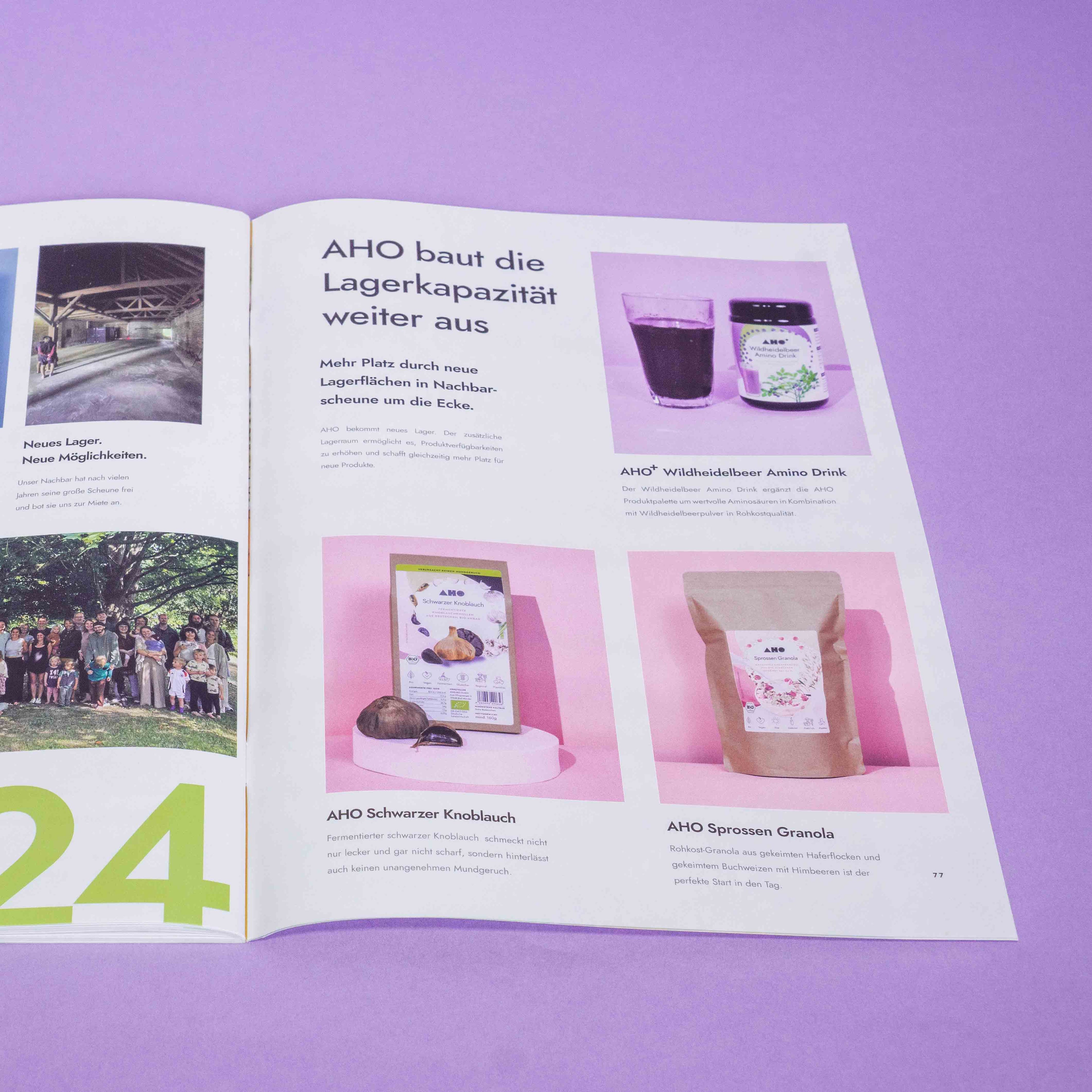 AHO Produktkatalog Printmedien AHO.BIO GmbH