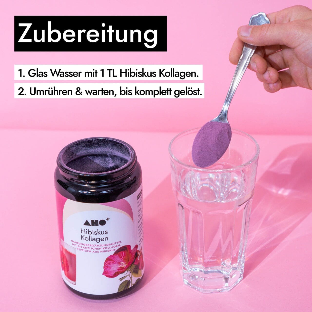 AHO Hibiskus Kollagen Nahrungsergänzung AHO.BIO GmbH