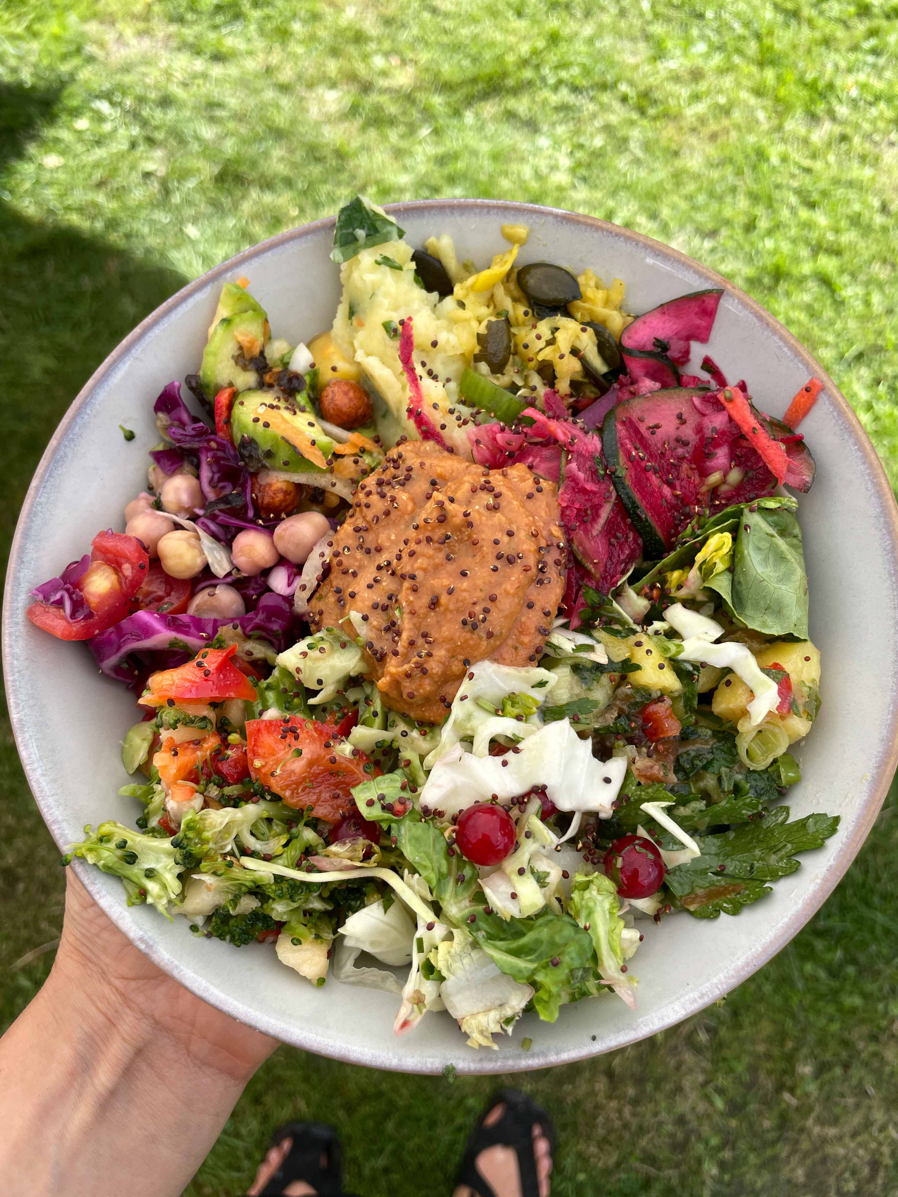 Nachhaltiges Essen beim AHO Sommerfest