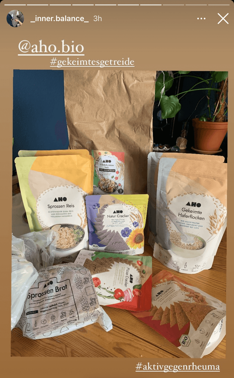 UGC AHO Curry Cracker mit vielem und aktivgegenrheuma