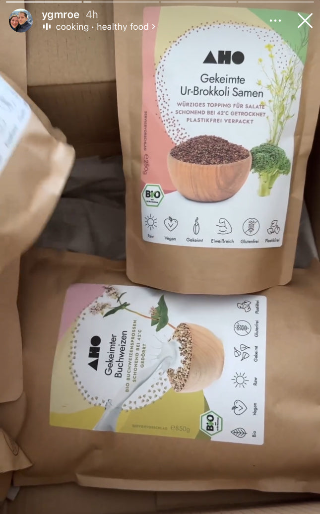 UGC AHO Gekeimter Buchweizen Verpackung horizontal