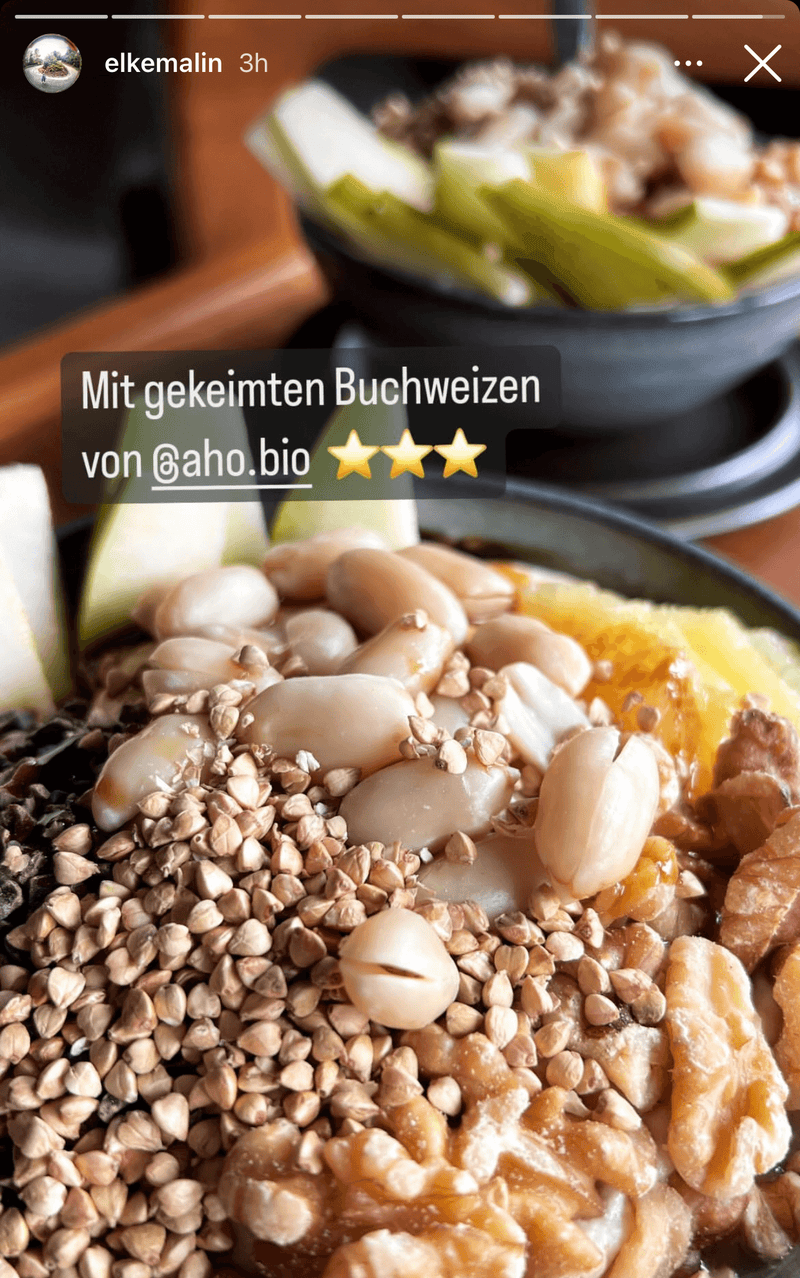 UGC AHO Gekeimter Buchweizen im Bowl
