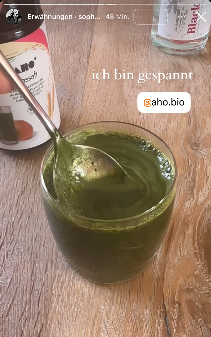 UGC AHO Grassaft gespannt