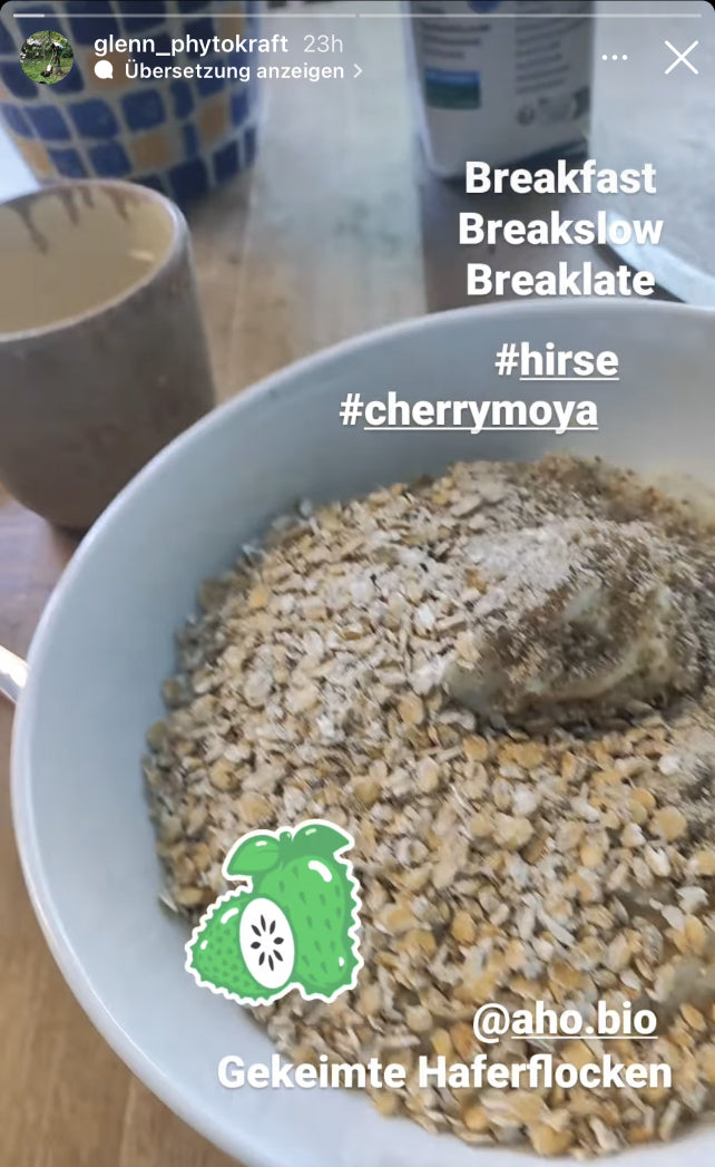 UGC AHO Haferflocken Bowl Breakfast