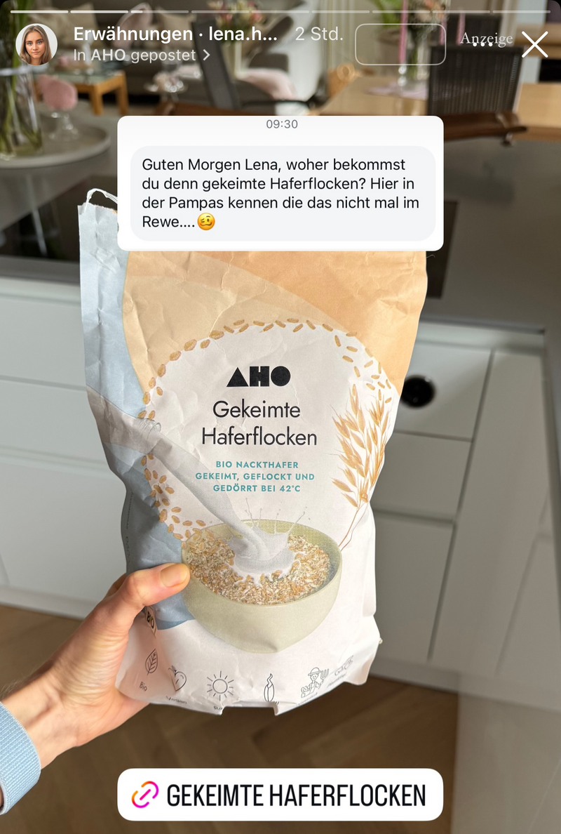UGC AHO Haferflocken Pampas