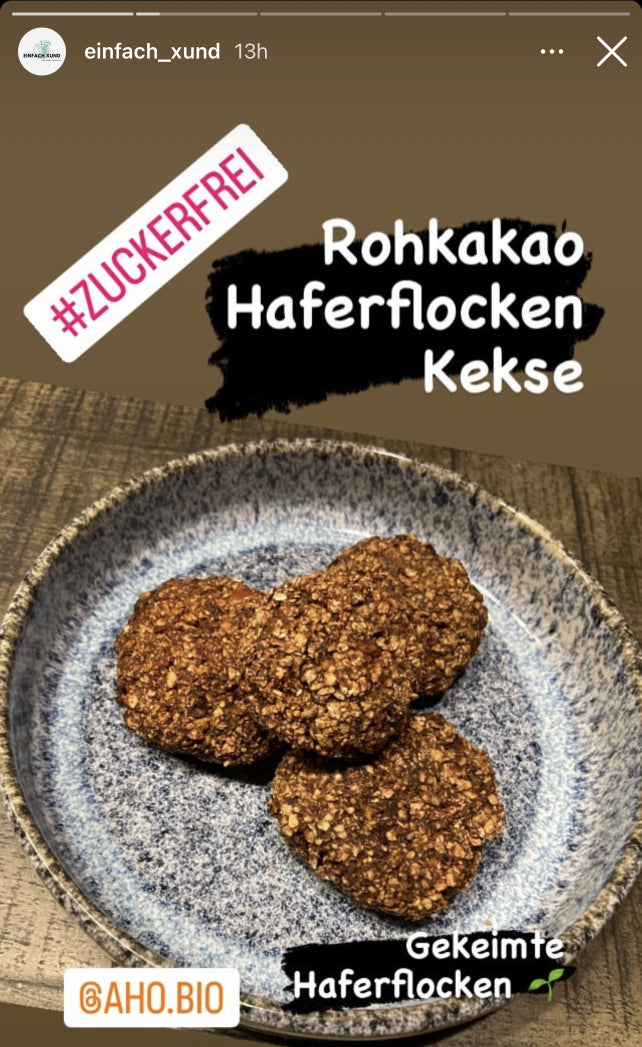 UGC AHO Haferflocken Rohkakao Kekse