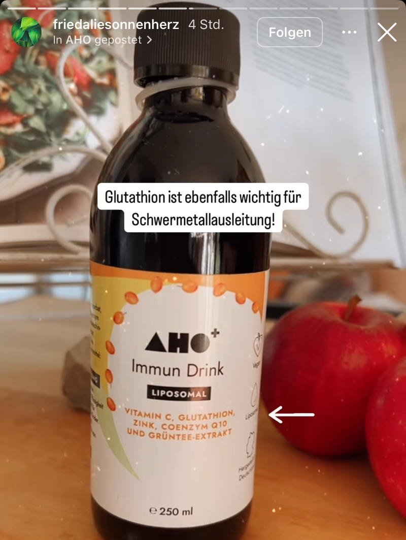 UGC AHO Immundrink Schwermetallausleitung