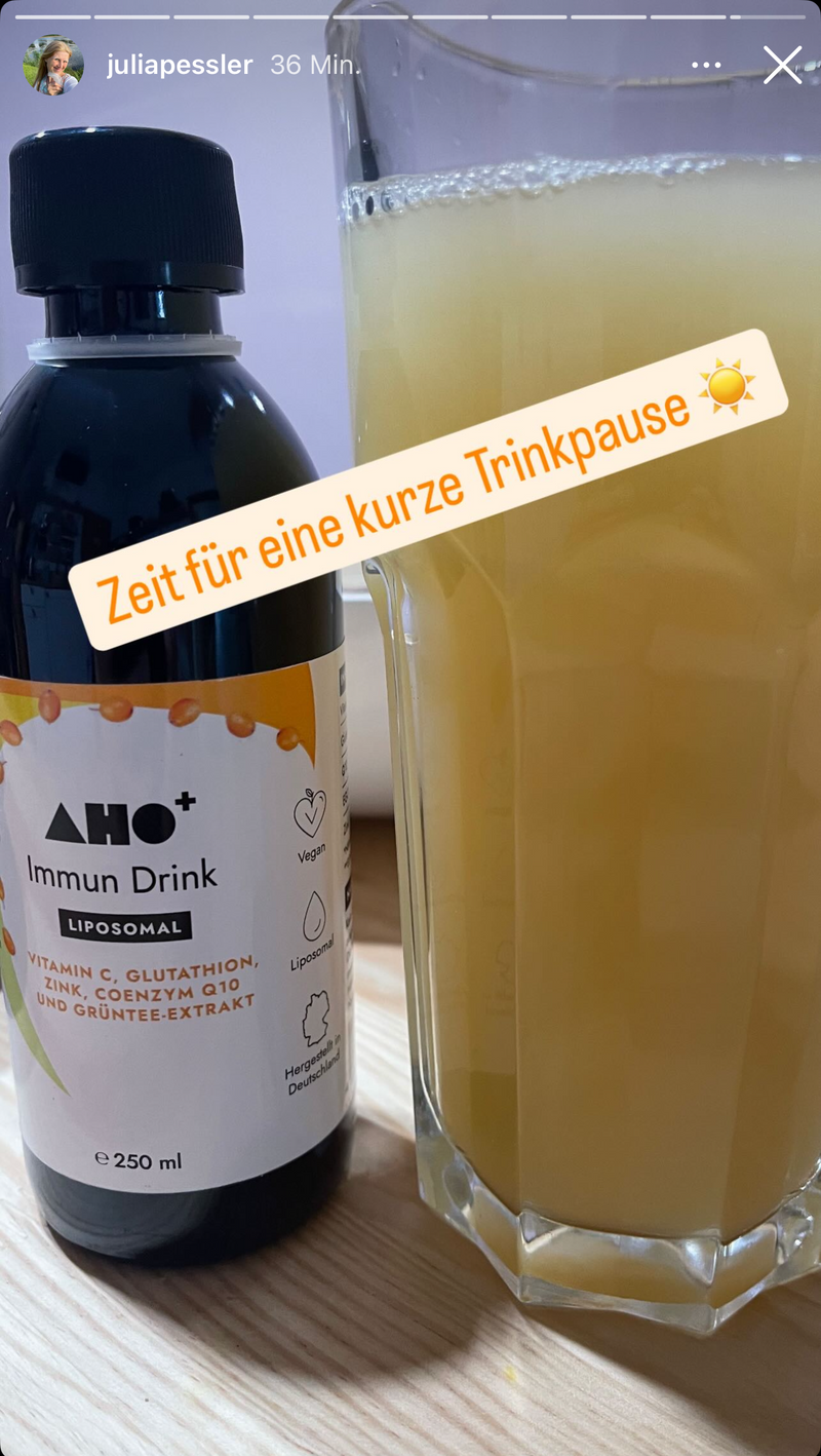 UGC AHO Immundrink Trinkpause