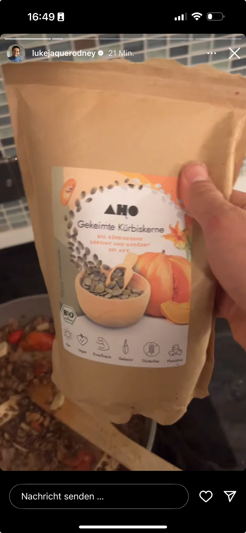 UGC AHO Kuerbiskerne Luke