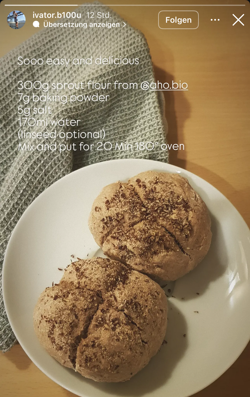 UGC AHO Mehl easy and delicious