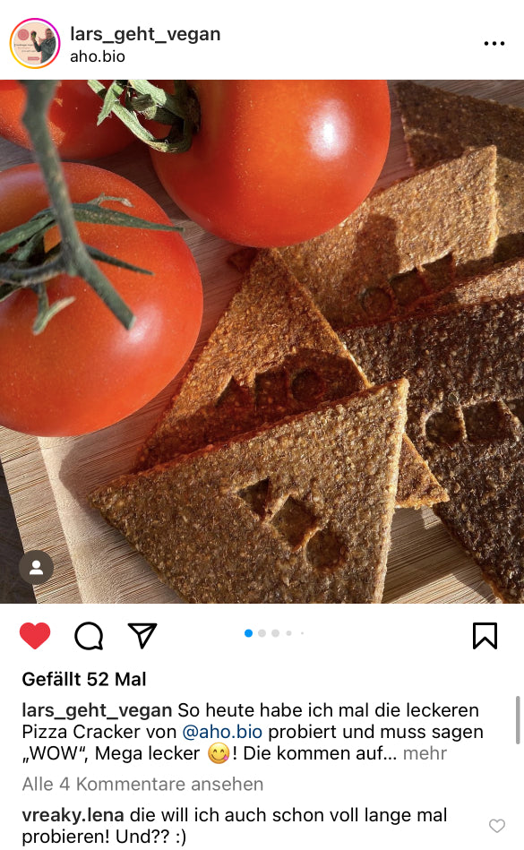 UGC AHO Pizza Cracker Tomaten