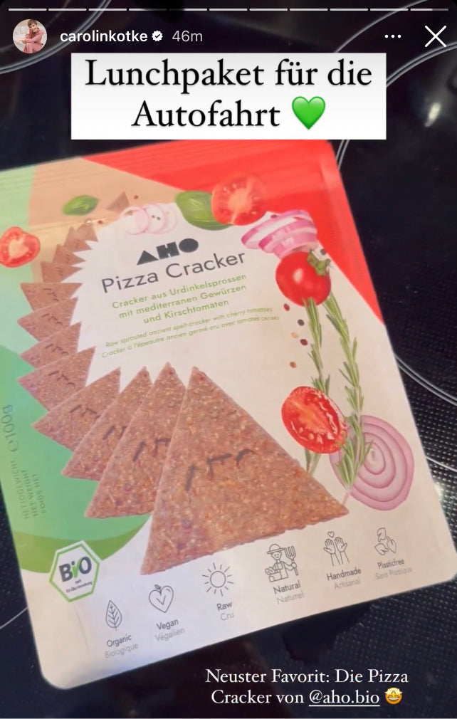 UGC AHO Pizza Cracker Verpackung 'Lunchpaket'