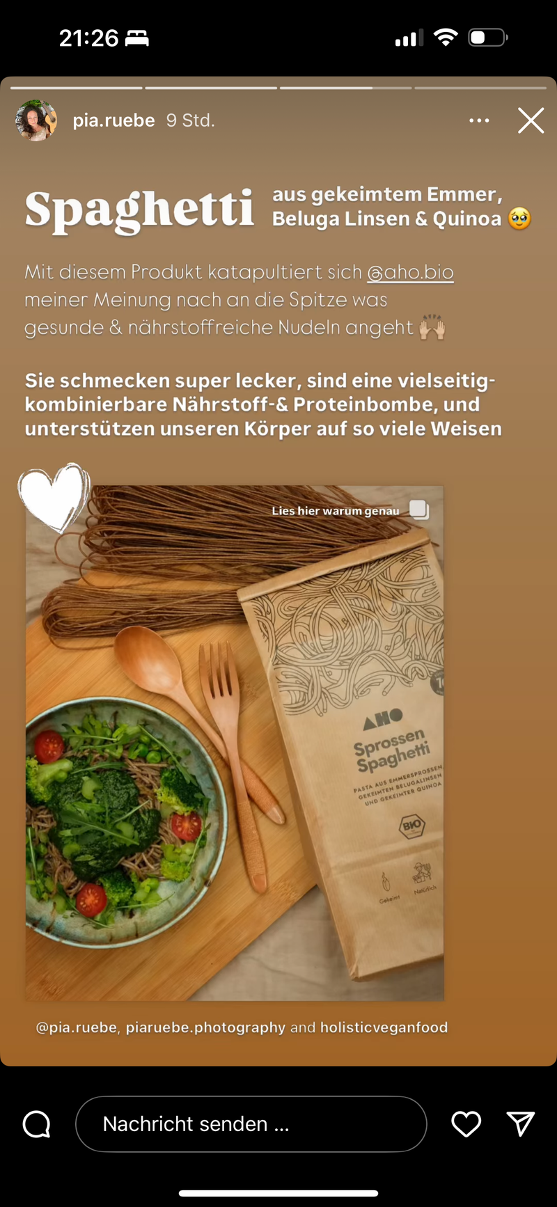 UGC AHO Spaghetti Blog
