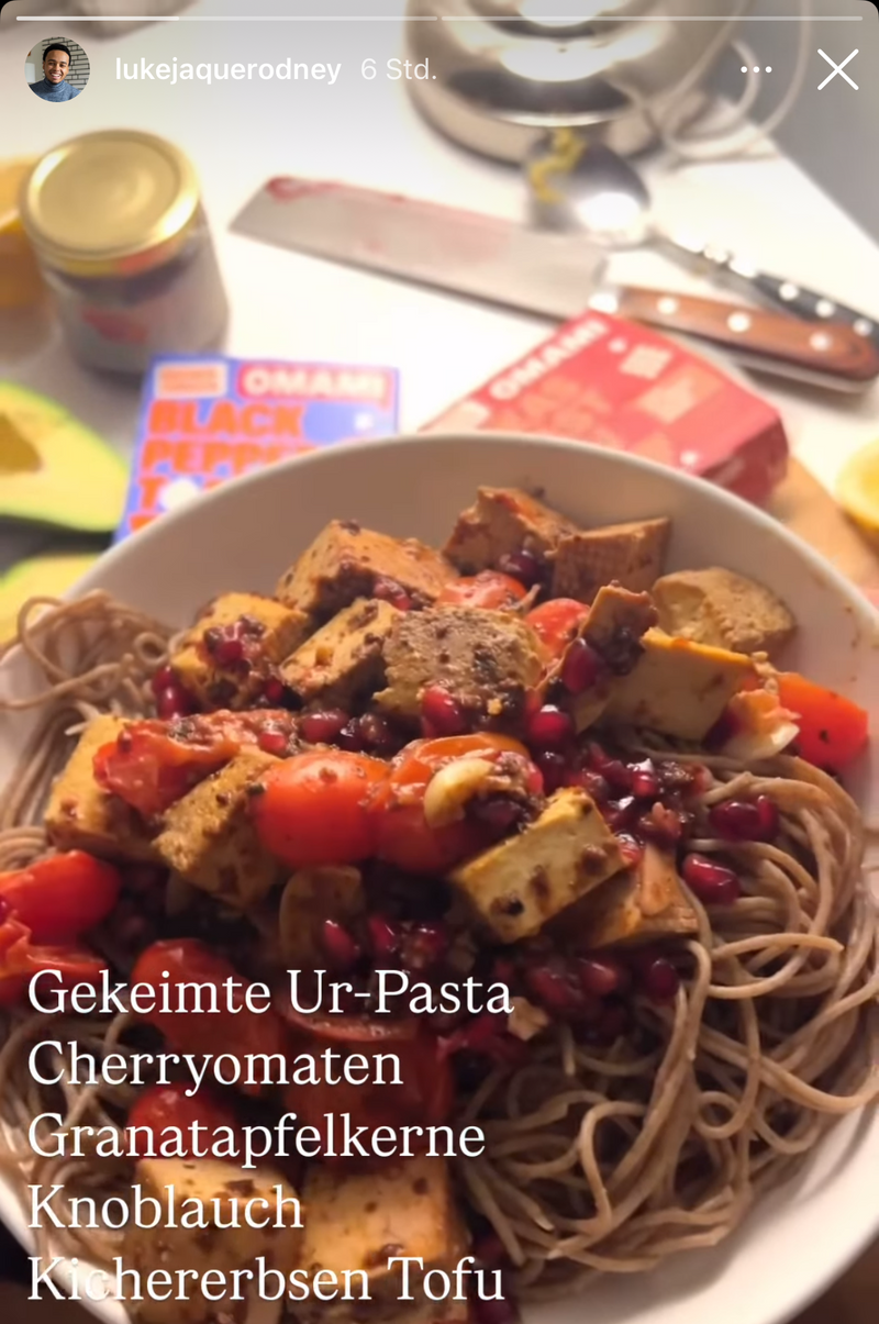 UGC AHO Spaghetti mit Tofu