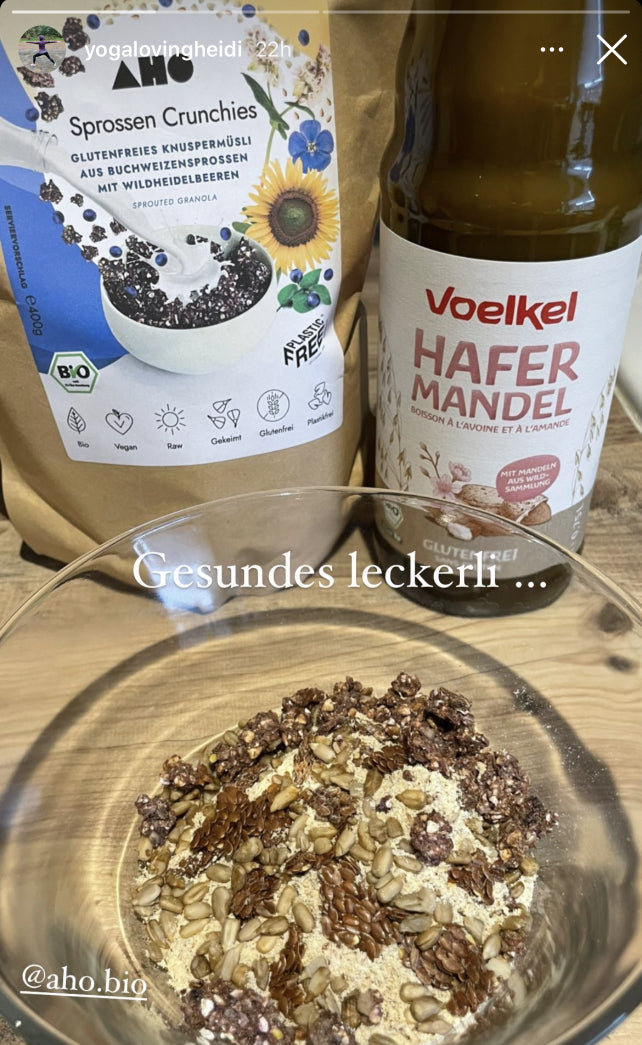 UGC AHO Sprossen Crunchies 'Gesundes leckerli'
