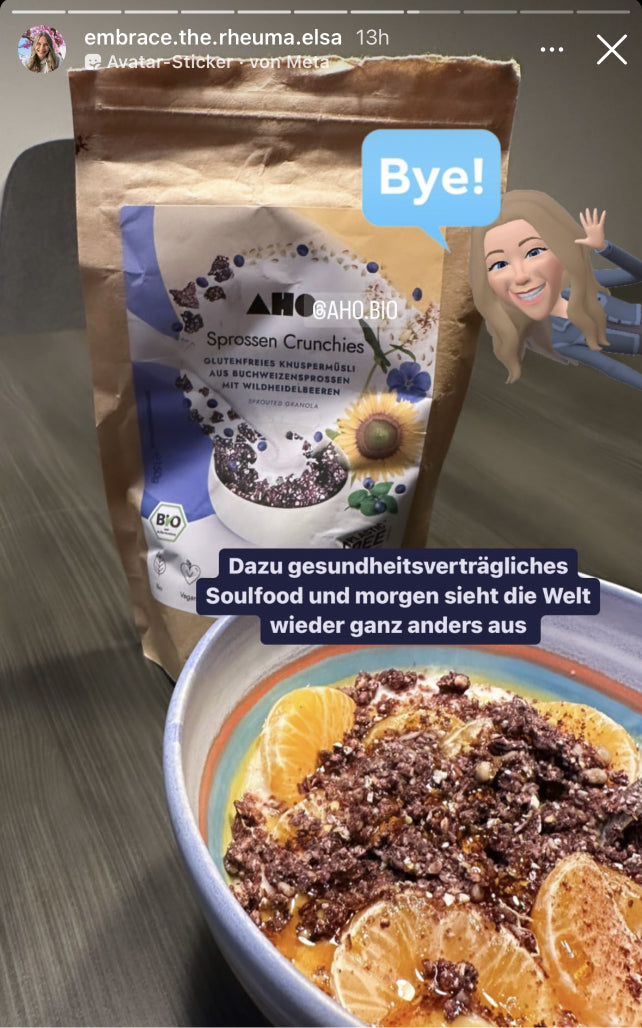 UGC AHO Sprossen Crunchies Schale Mandarinen