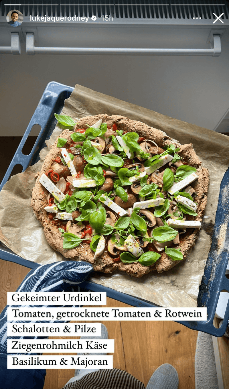 UGC AHO Sprossen Mehl Pizza von Luke