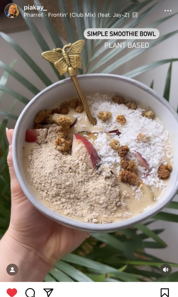 UGC AHO Sprossen Porridge Bowl Schmetterlingslöffel