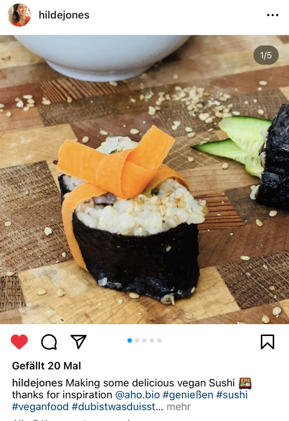 UGC AHO Sprossen Reis 1 Sushi