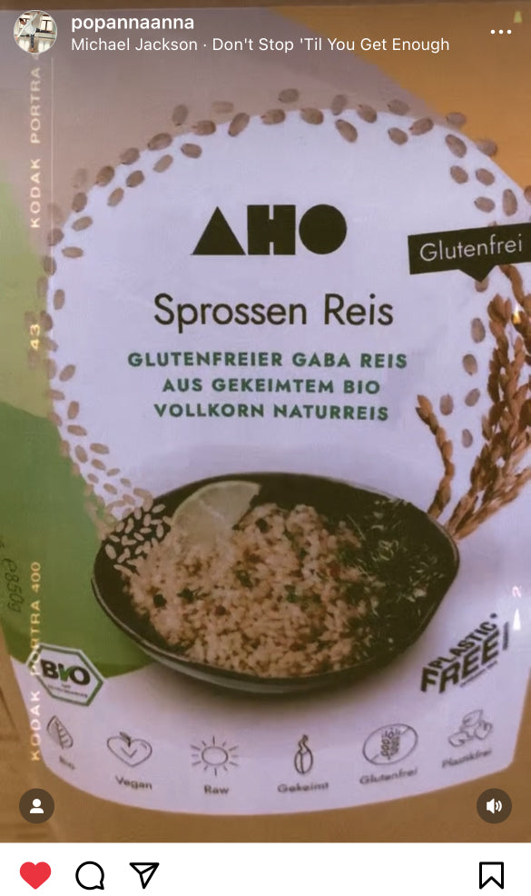 UGC AHO Sprossen Reis Verpackung Camera Filter