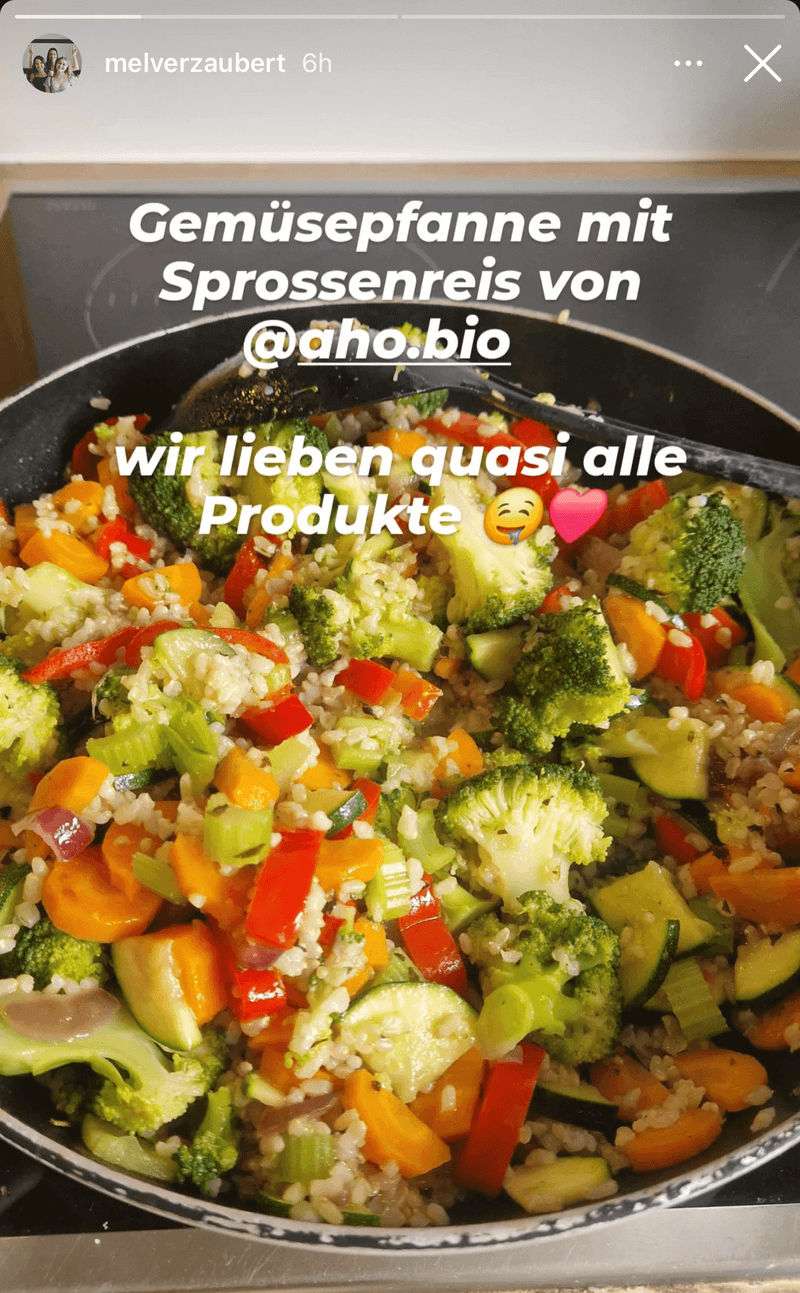 UGC AHO Sprossen Reis wir lieben alle Produktepng