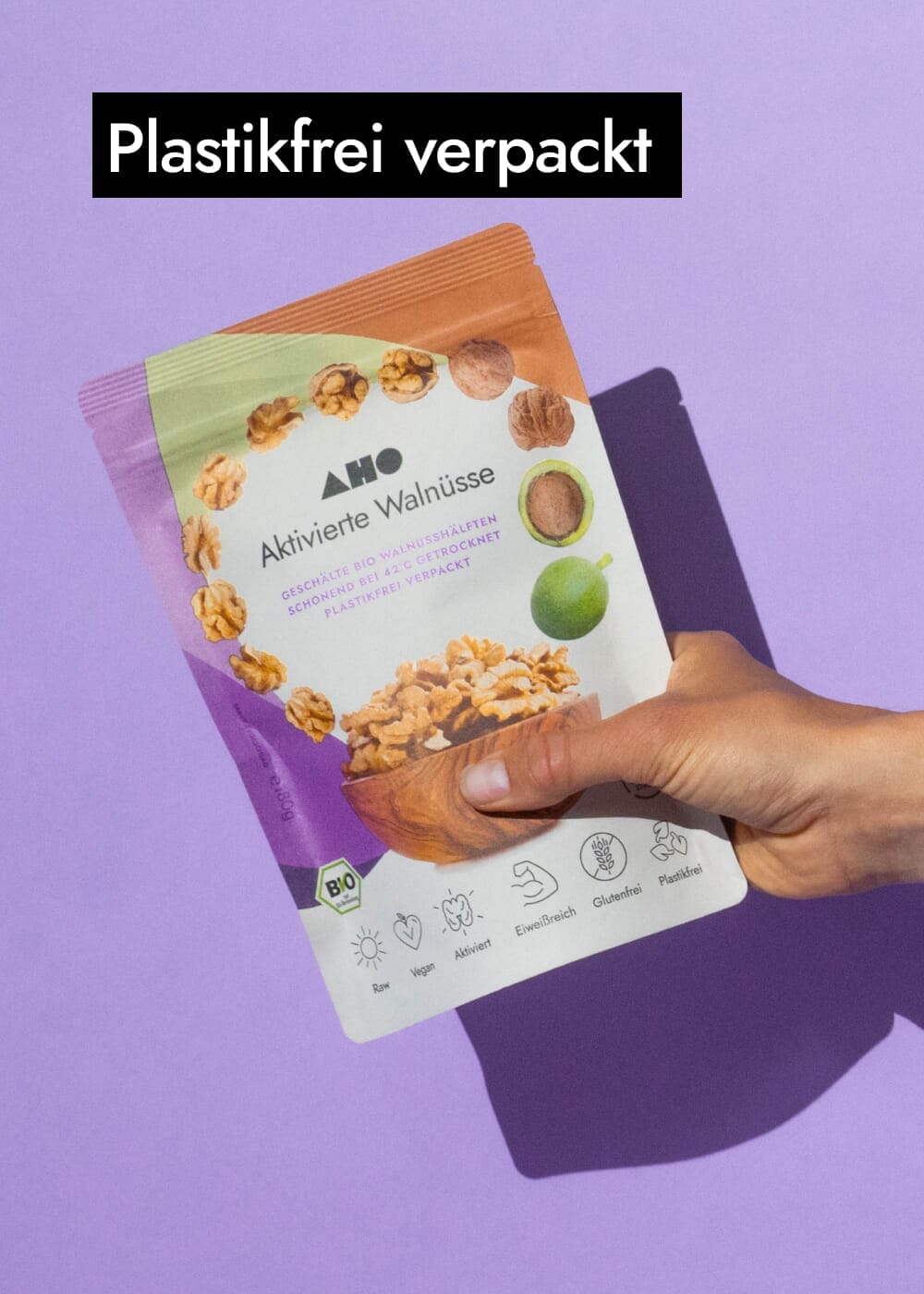 AHO Aktivierte Walnüsse Nüsse AHO.BIO GmbH