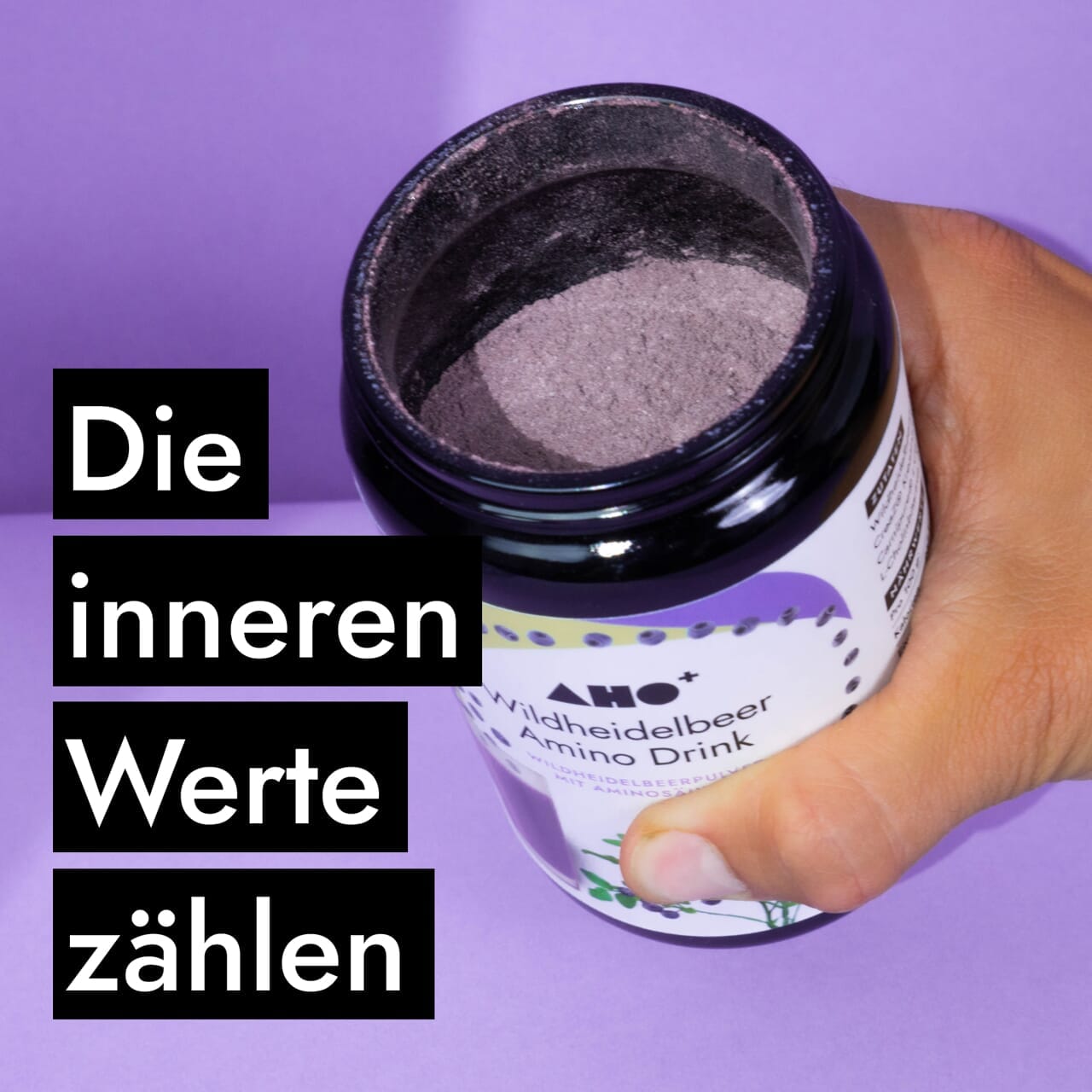 AHO Wildheidelbeer Amino Drink Nahrungsergänzung AHO.BIO GmbH