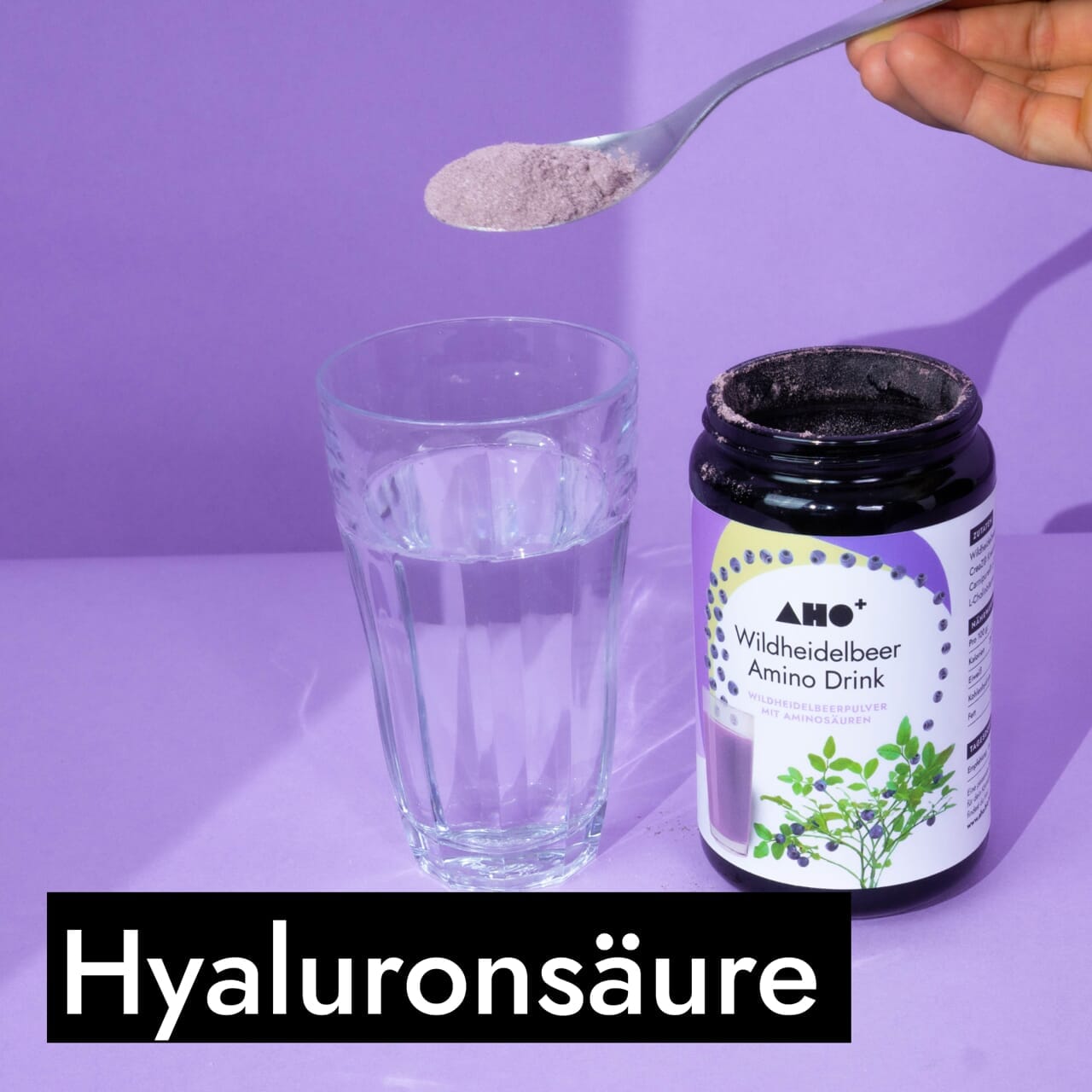 AHO Wildheidelbeer Amino Drink Nahrungsergänzung AHO.BIO GmbH