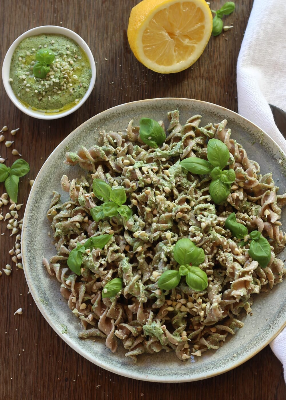 AHO Buchweizensprossen Pasta Raw Vegan Pasta AHO.BIO GmbH