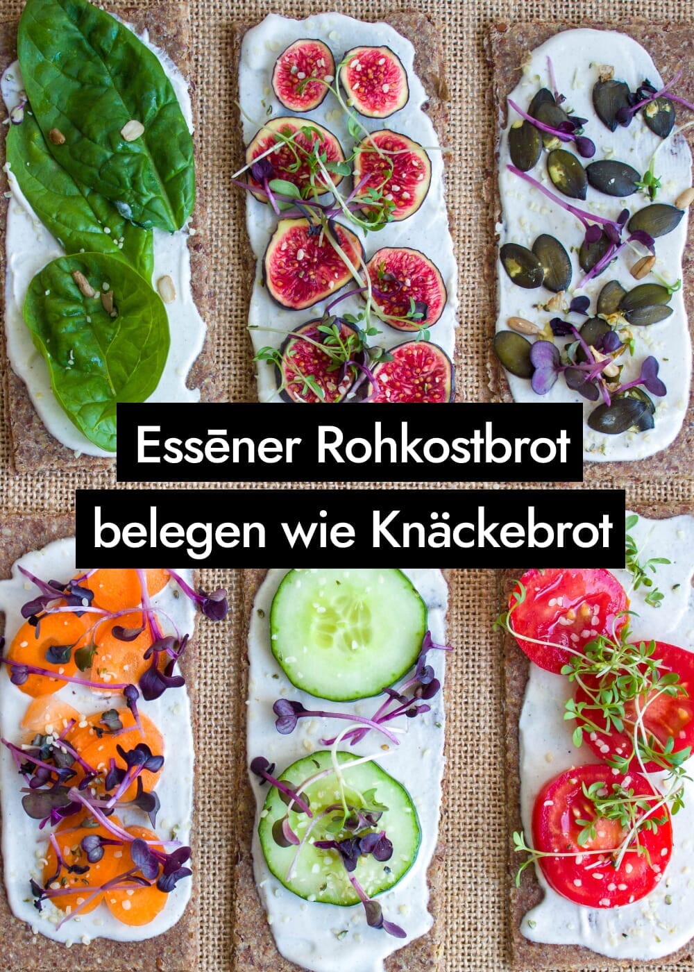 AHO Essēner Rohkostbrot Raw Vegan Cracker AHO.BIO GmbH