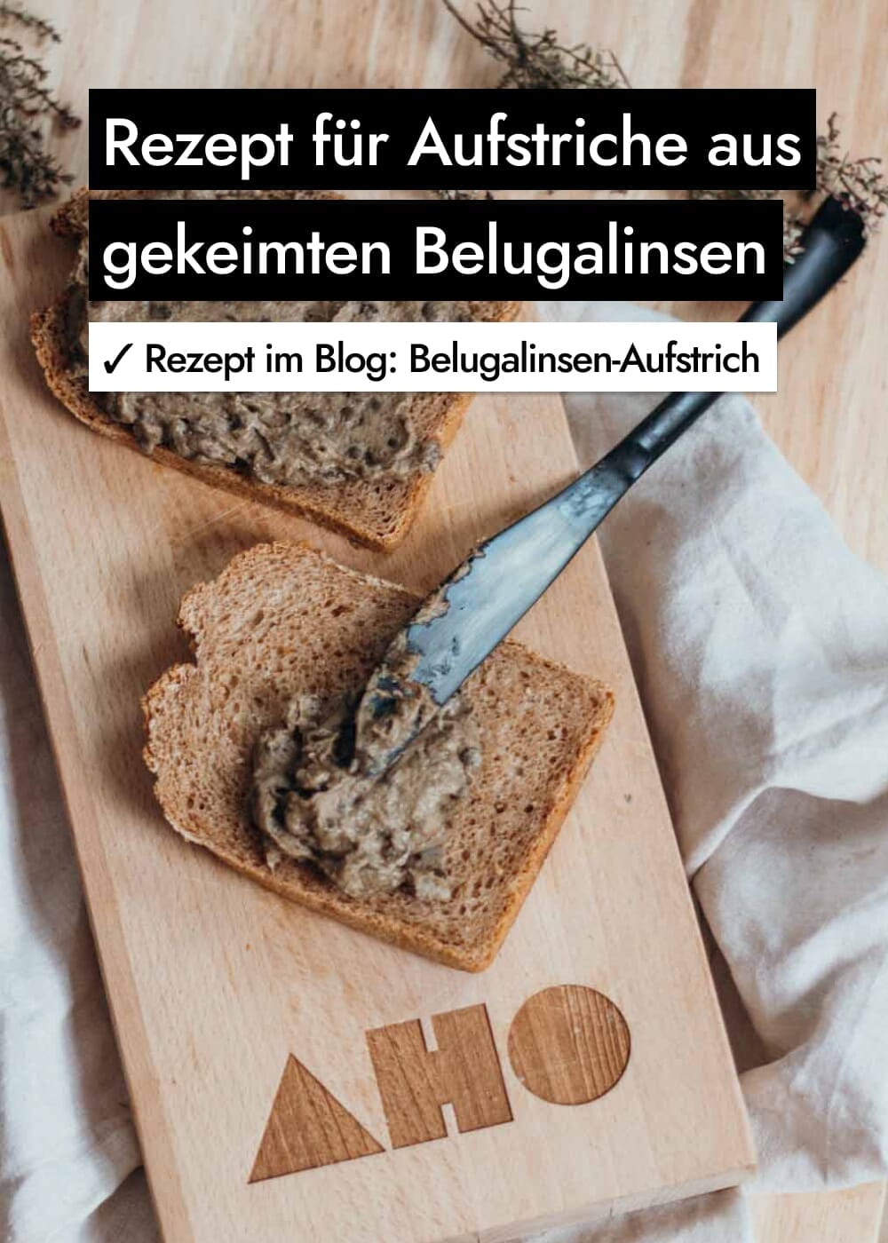 AHO Gekeimte Belugalinsen Ölsaaten AHO.BIO GmbH