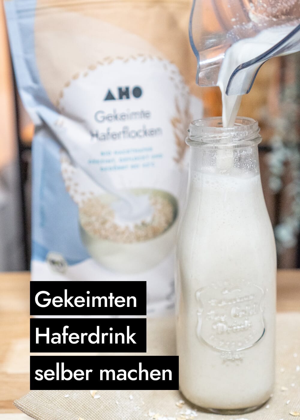 AHO Bio Gekeimte Haferflocken Getreide AHO.BIO GmbH