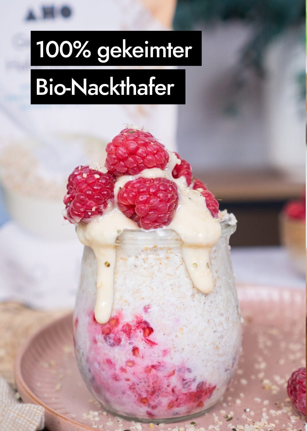 AHO Bio Gekeimte Haferflocken Getreide AHO.BIO GmbH