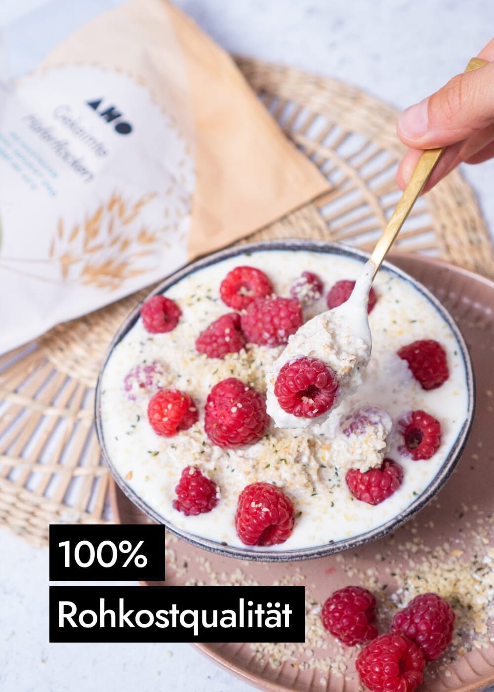 AHO Bio Gekeimte Haferflocken Getreide AHO.BIO GmbH