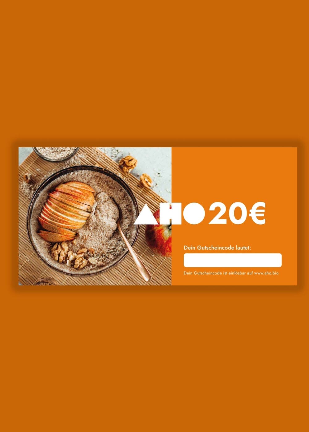 Geschenkgutschein Geschenkgutschein AHO.BIO GmbH 20,00 €