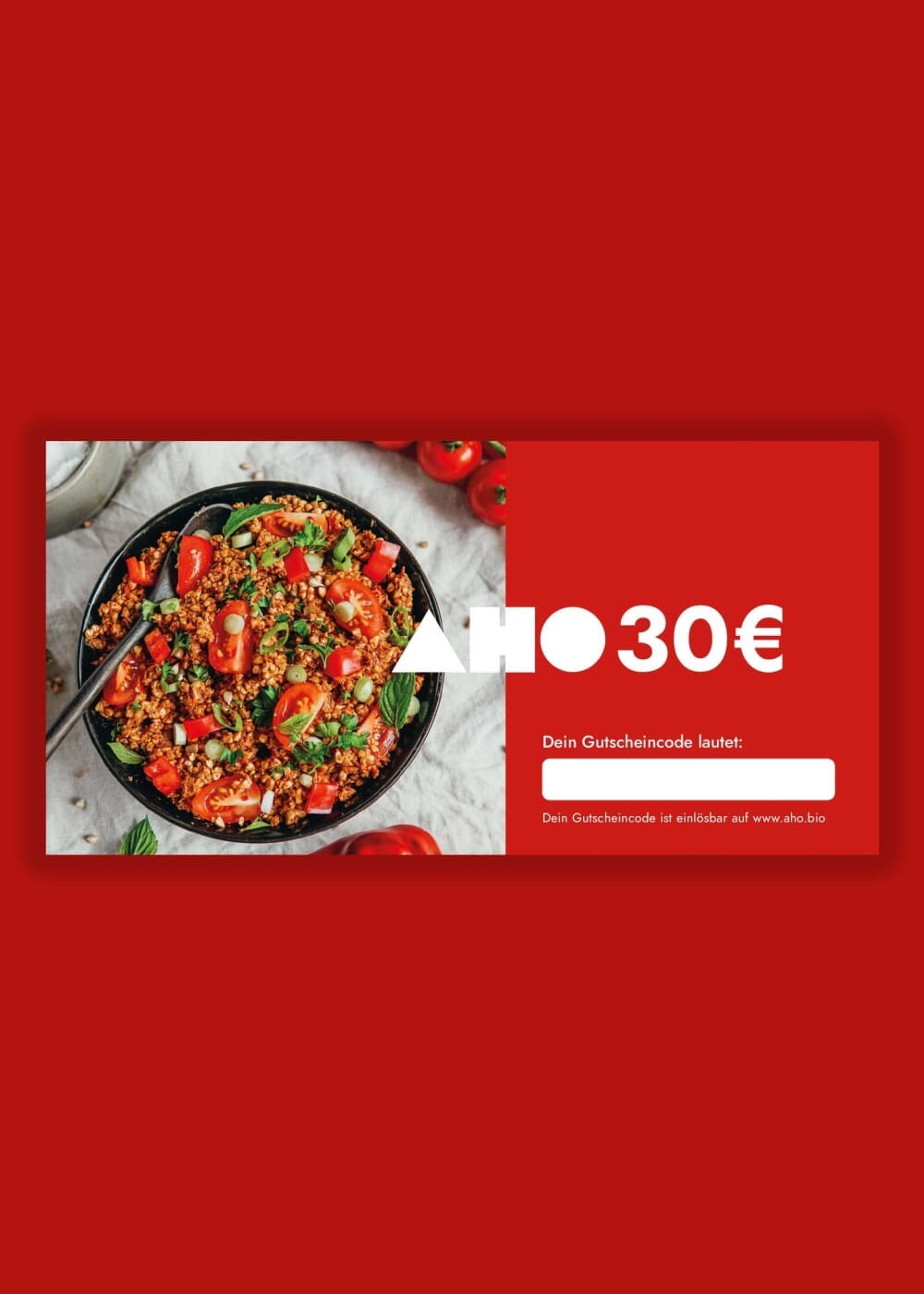 Geschenkgutschein Geschenkgutschein AHO.BIO GmbH 30,00 €