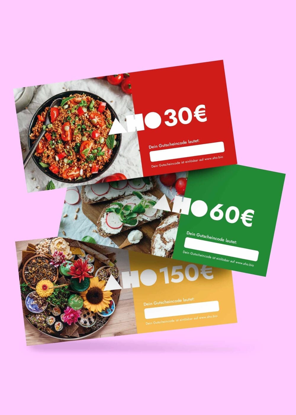 Geschenkgutschein Geschenkgutschein AHO.BIO GmbH