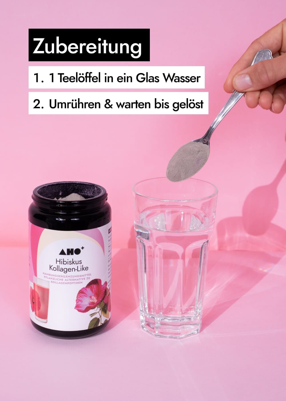 AHO Hibiskus Kollagen-Like Nahrungsergänzung AHO.BIO GmbH