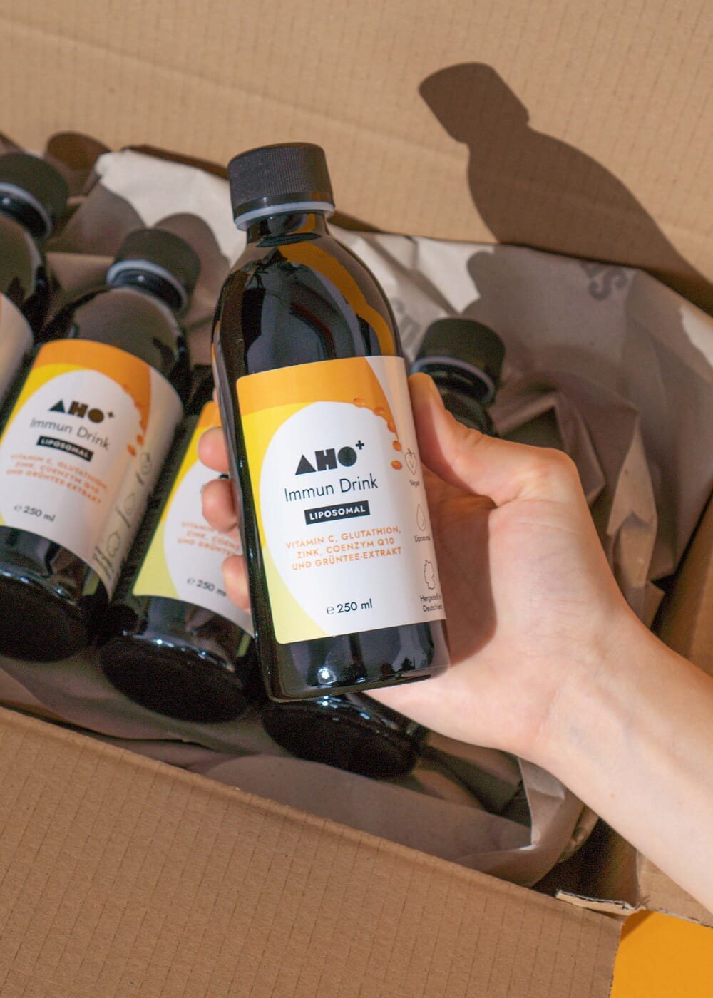 AHO Liposomaler Immun Drink Nahrungsergänzung AHO.BIO GmbH