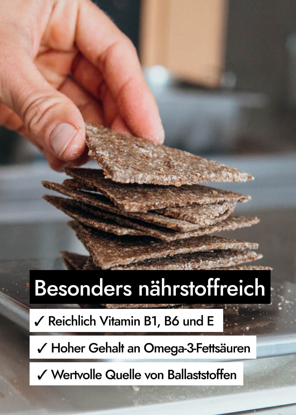 AHO Natur Cracker 2.0 Raw Vegan Cracker AHO.BIO GmbH